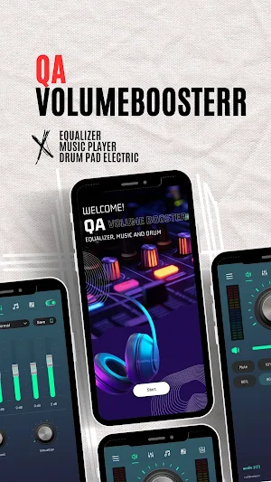 QA - Volume Booster Equalizer Screenshot 1