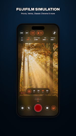 HeliosCam Pro: RAW & Log Video Screenshot 2