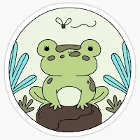 Cute Frog Aesthetic Wallpaper