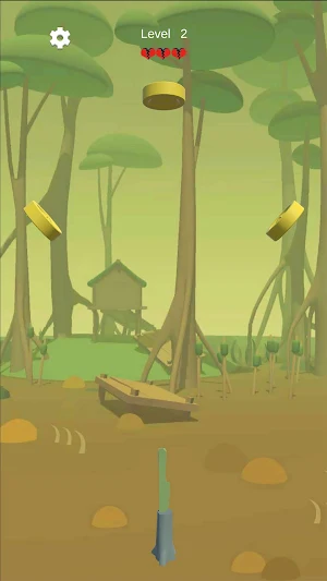 Rotating Knife Target Screenshot 0