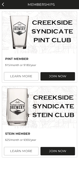 Turkey Creek Brewery Screenshot 1
