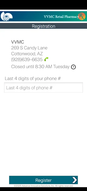 MyNAHPharmacy: Verde Valley Screenshot 1