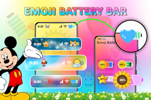 Emoji Battery Bar Screenshot 0