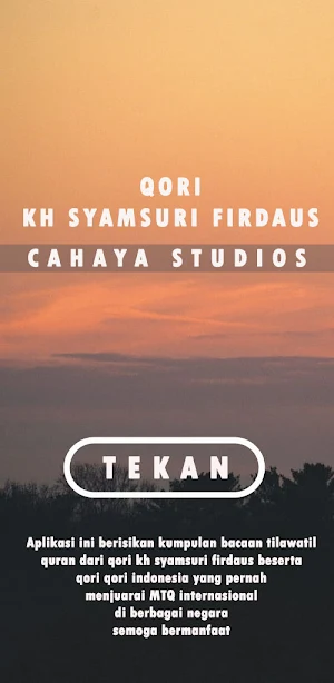 Qori KH Syamsuri Firdaus Mp3 Screenshot 0