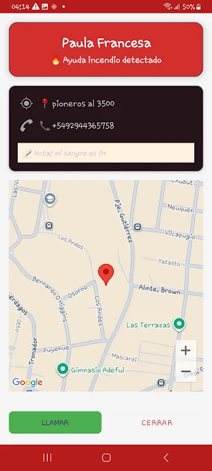 AlertaBariloche Screenshot 1
