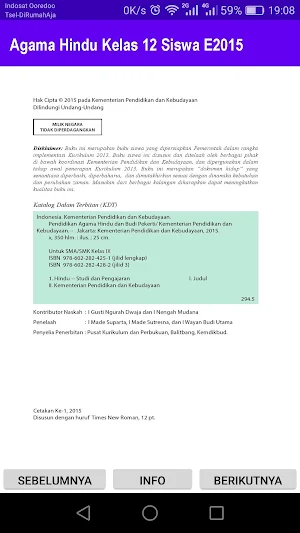 Agama Hindu Kelas 12 Siswa E2015 Screenshot 1