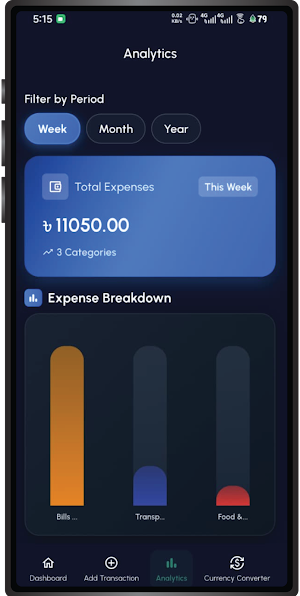 Expense Tracker Screenshot 3