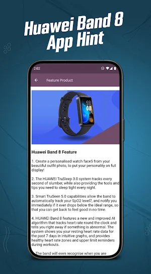 Huawei Band 8 App Hint Screenshot 3