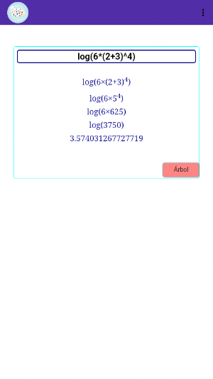 Jerarquía de operaciones App Screenshot 1