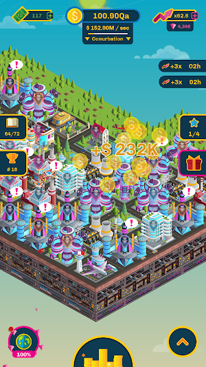 Skyward city: Urban tycoon Screenshot 1