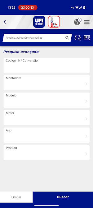 Catálogo UFI Filters Screenshot 1