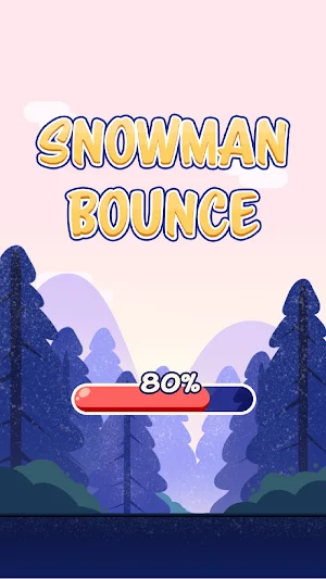 Snowman Bounce Screenshot 1