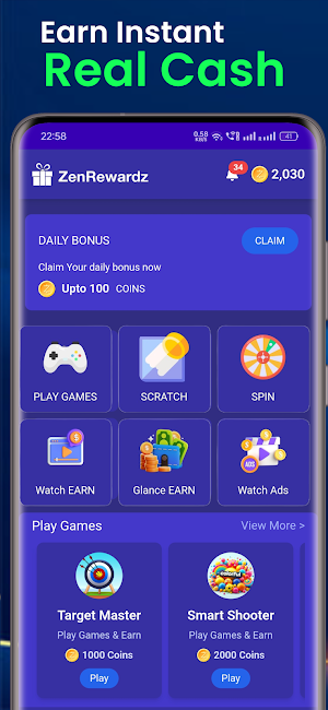 ZenRewardz - Money Making App Screenshot 0