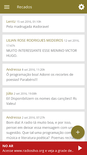 Rádio Silva Screenshot 2
