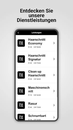 Pompadour Barbershop Bern Screenshot 1