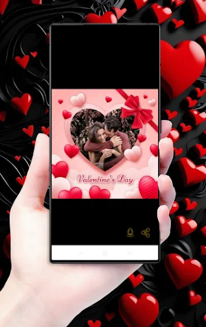 valentine day photo frames2024 Screenshot 0