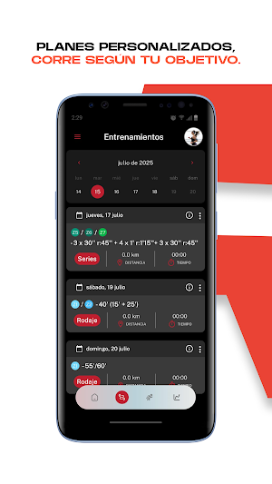 Runnify: Running Plans App Screenshot 2