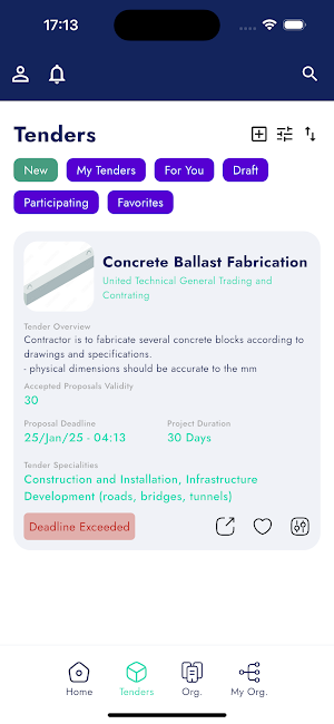 TenderSquare Screenshot 0