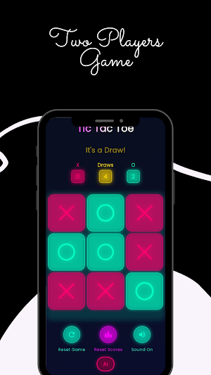 Tic Tac Toe With AI : XO Game Screenshot 2