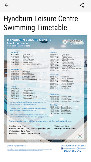 Hyndburn Leisure Screenshot 3