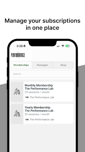 The Performance Lab Screenshot 3