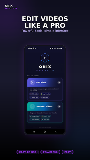 Onix : AI Video Editor app Screenshot 0