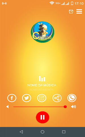 Web Rádio Centenário Screenshot 2