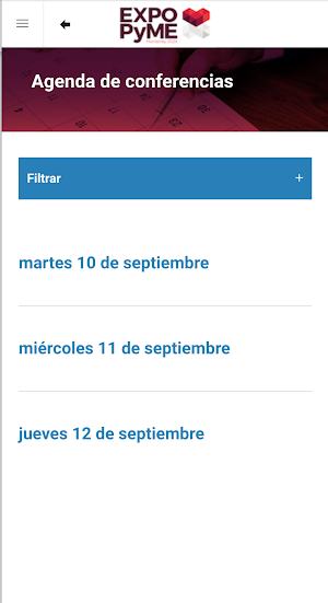 Expo PyME Monterrey Screenshot 2