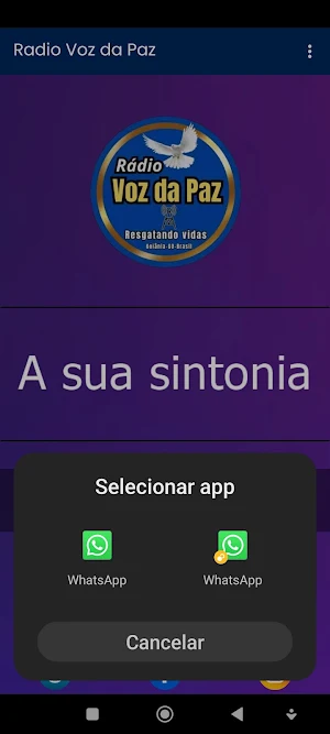Rádio Voz da Paz Screenshot 2