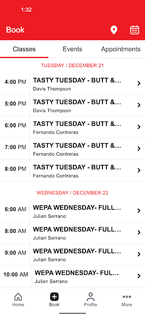 Better Body Bootcamp Screenshot 1