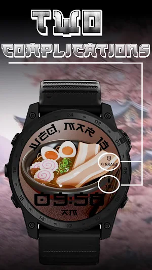 Ramen Watch Face Screenshot 2