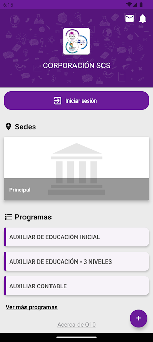 CORPORACIÓN SCS Screenshot 0