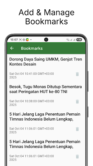 Indonesia News Screenshot 1