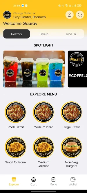 Meal's Pizza Screenshot 0