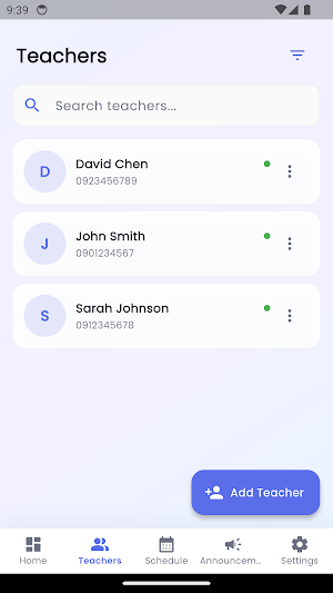 Tutor Team Control Screenshot 1