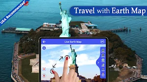 Live Earth Cam - Trip Planner, World Tour, 3D Map Screenshot 1
