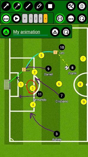 Soccer Tactic Board Screenshot 2