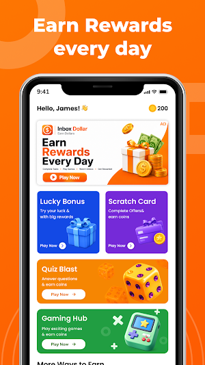 Cash Basket - Play & Earn App Screenshot 1