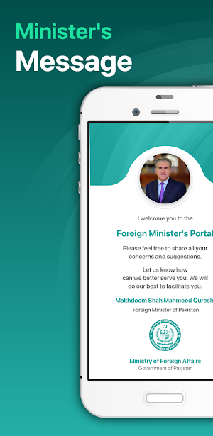 Foreign Minister's Portal Screenshot 2