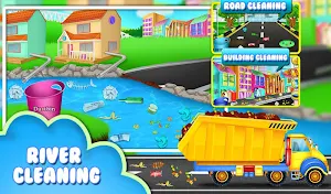 House Cleanup & Decoration : Country Cleaning Game Screenshot 0