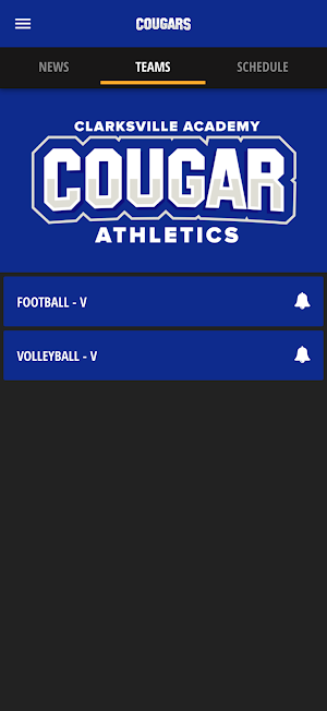 Clarksville Academy Cougars Screenshot 3