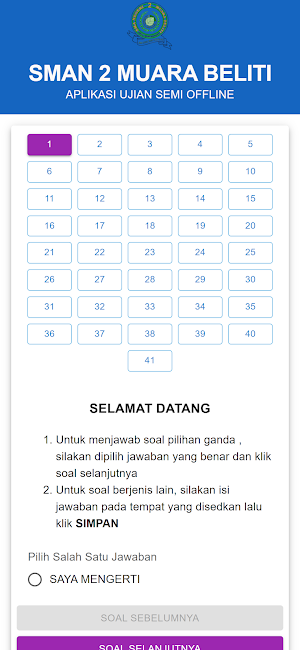 SMAN 2 MUARA BELITI Screenshot 0