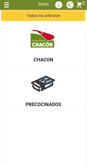 Distribuciones Chacon Screenshot 1
