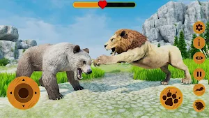 Wild Lion Attack Survival Sim Screenshot 3