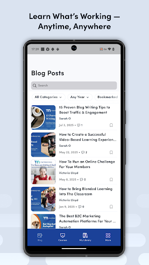 MemberPress University Screenshot 1
