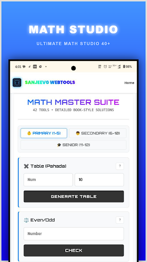 WebTools : Smart Utility Tools Screenshot 3