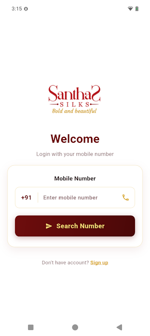 Santhas Silks Screenshot 1