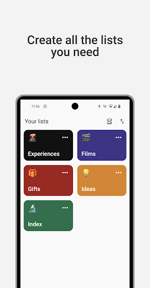 Index - lists & tasks Screenshot 0