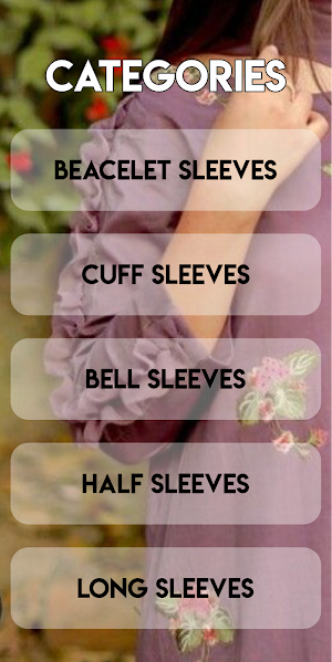 Girls Kurti Sleeves Designs Screenshot 0