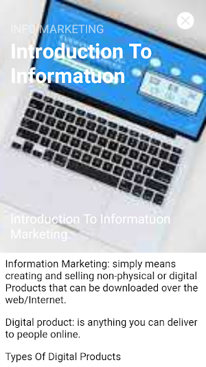 INFORMATION MARKETING Screenshot 1